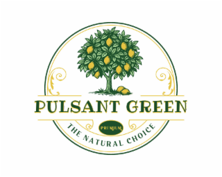 PULSANT GREEN PREMIUM THE NATURAL CHOICE logo