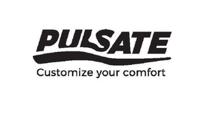 PULSATE CUSTOMIZE YOUR COMFORT logo