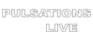 PULSATIONS LIVE logo