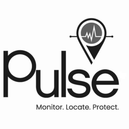 PULSE MONITOR. LOCATE. PROTECT. logo