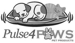 PULSE4PAWS PET PRODUCTS logo
