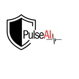 PULSEAI.     THE LETTERS "ULSE" ARE SMALL LETTERS, NOT CAPITALISED.  THE WORD "PULSE" IS DARKER THAN THE LETTERS "AI". logo