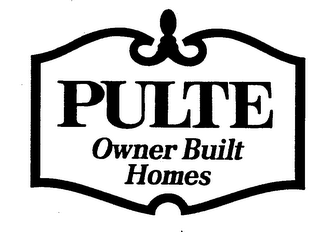 PULTE OWNER BUILT HOMES logo