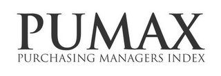 PUMAX PURCHASING MANAGERS INDEX logo