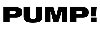 PUMP! logo