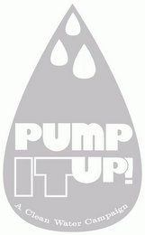 PUMP IT UP! A CLEAN WATER CAMPAIGN logo