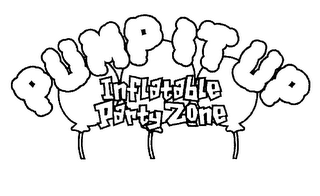 PUMP IT UP INFLATABLE PARTY ZONE logo