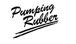 PUMPING RUBBER logo