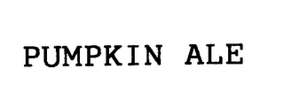 PUMPKIN ALE logo