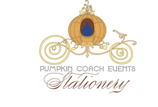PUMPKIN COACH EVENTS STATIONERY logo