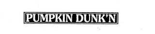 PUMPKIN DUNK'N logo