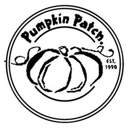 PUMPKIN PATCH EST.  1990 logo