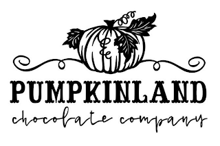 PUMPKINLAND CHOCOLATE COMPANY logo