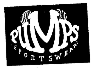 PUMPS SPORTSWEAR! logo