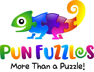 PUN FUZZLES MORE THAN A PUZZLE! logo