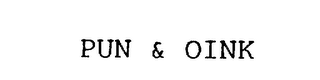 PUN & OINK logo