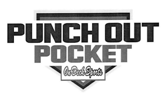 PUNCH OUT POCKET ON DECK SPORTS logo