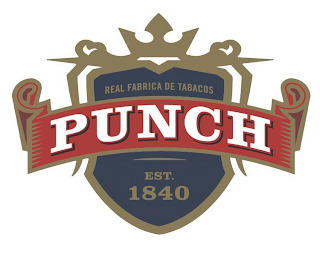 PUNCH REAL FABRICA DE TABACOS EST. 1840 logo