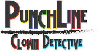 PUNCHLINE CLOWN DETECTIVE logo