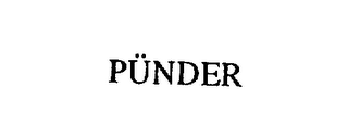 PUNDER logo