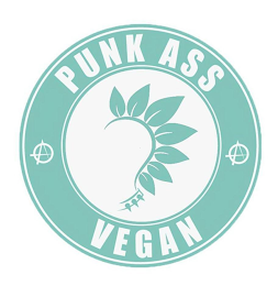 PUNK ASS VEGAN logo