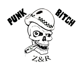 PUNK BITCH Z&R logo