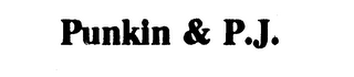 PUNKIN & P.J. logo