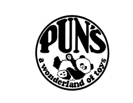 PUN'S A WONDERLAND OF TOYS logo