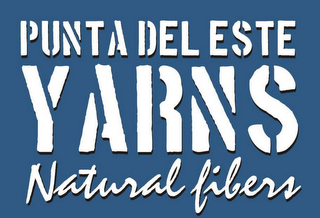 PUNTA DEL ESTE YARNS NATURAL FIBERS logo