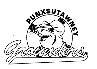 PUNXSUTAWNEY GROUNDERS logo