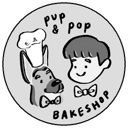 PUP & POP BAKESHOP logo