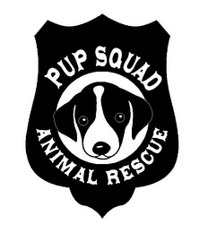 PUP SQUAD ANIMAL RESCUE logo