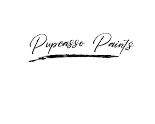 PUPCASSO PAINTS logo