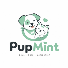 PUPMINT LOVE · CARE · COMPANION logo