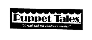 PUPPET TALES "A READ AND TELL CHILDREN'S THEATER" logo