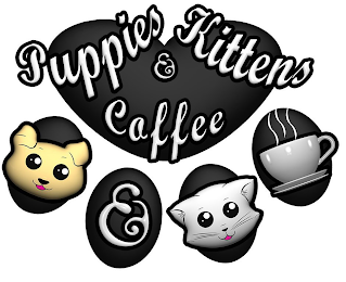 PUPPIES & KITTENS COFFEE logo