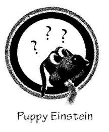 PUPPY EINSTEIN??? logo