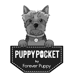 PUPPY POCKET BY FOREVER PUPPY THE BOSS logo