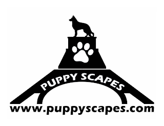 PUPPY SCAPES WWW.PUPPYSCAPES.COM logo