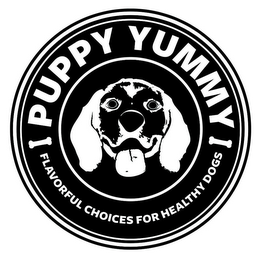 PUPPY YUMMY FLAVORFUL CHOICES FOR HEALTHY DOGS logo