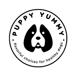 · PUPPY YUMMY · FLAVORFUL CHOICES FOR HEALTHY DOGS logo