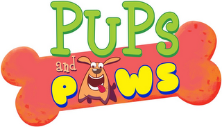 PUPS AND PAWS logo