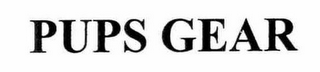PUPS GEAR logo