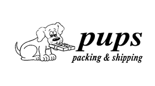 PUPS PACKING & SHIPPING logo