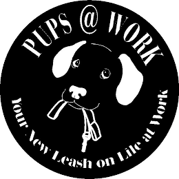 PUPS@WORK YOUR NEW LEASH ON LIFE AT WORK logo