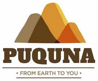 PUQUNA · FROM EARTH TO YOU · logo