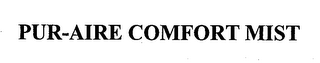 PUR-AIRE COMFORT MIST logo