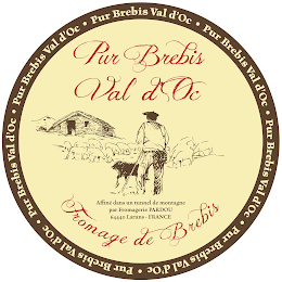 PUR BREBIS VAL D'OC FROMAGE DE BREBIS logo