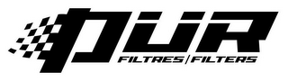 PUR FILTRES FILTERS logo
