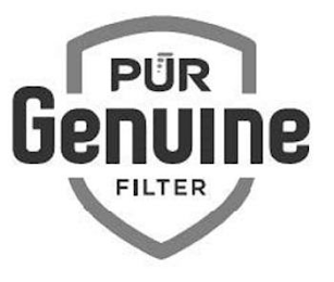 PUR GENUINE FILTER logo